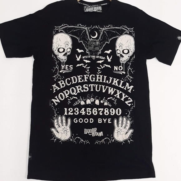 Liquor Brand Other - Liquor Brand Ouija graphic black tshirt size M
